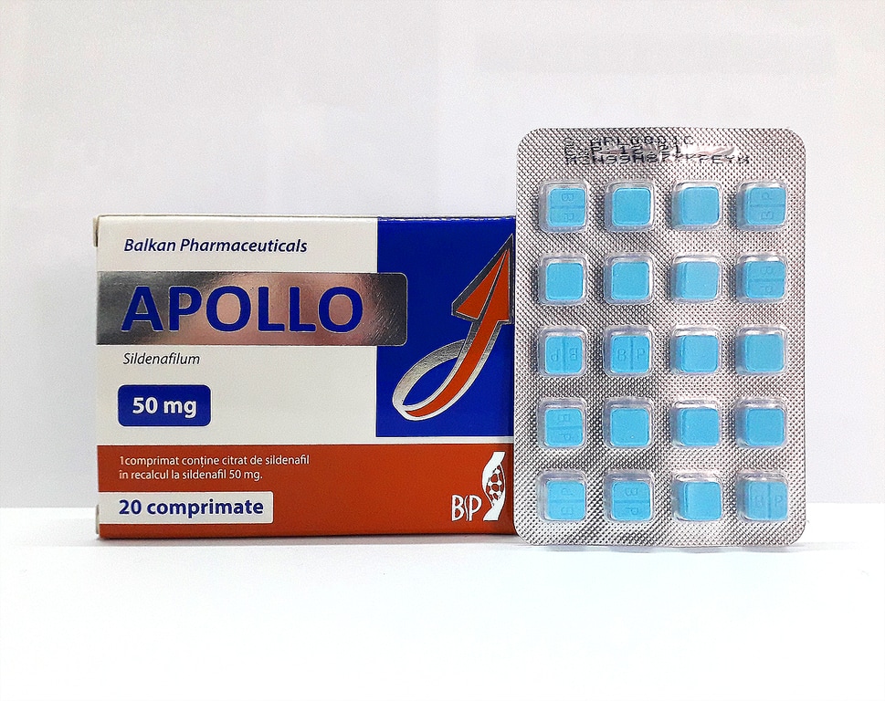 Apollo 50mg Sildenafil Balkan Pharmaceuticals (10 tabs)