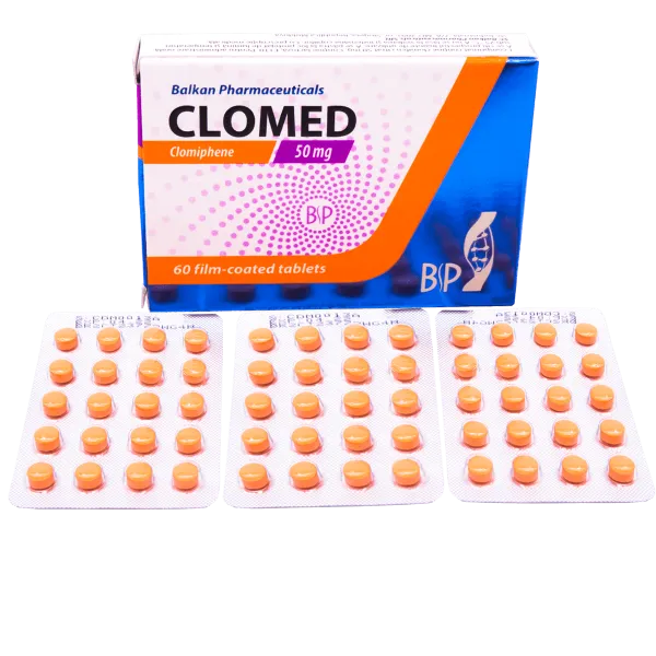 Clomed 50mg Balkan Pharmaceuticals (20 tabs) - Image 2