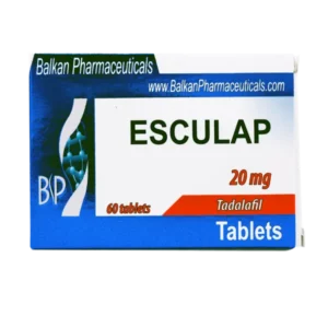Esculap Tadalafil 20mg Balkan Pharmaceuticals (10 tabs)