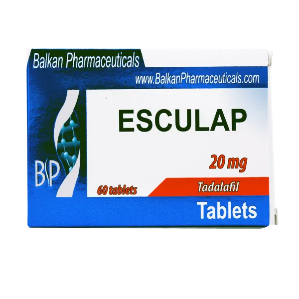 Esculap Tadalafil 20mg Balkan Pharmaceuticals (10 tabs)